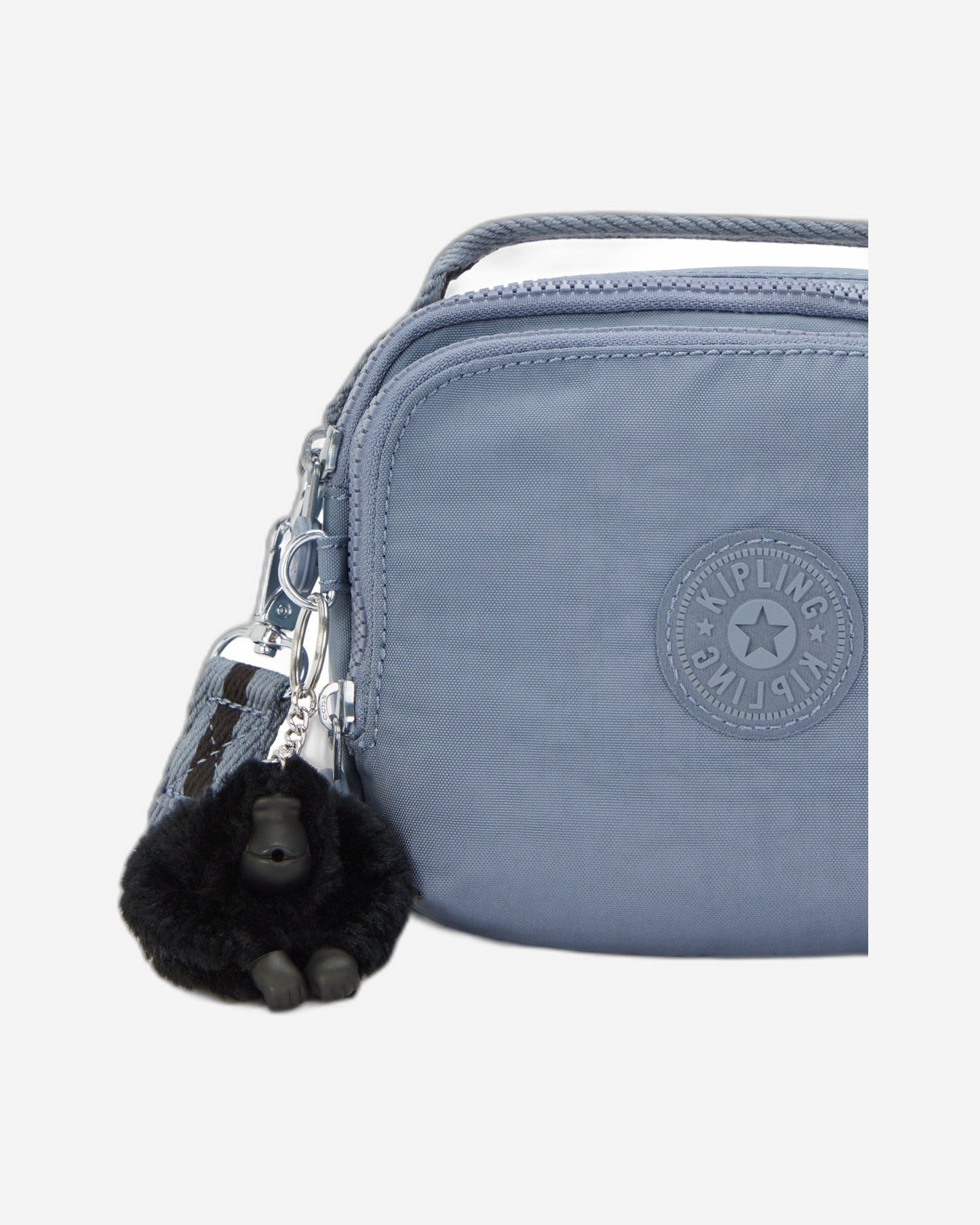 Kipling Cahir Blue Stone حقيبة صغيرة تمر بالجسم (قابلة للتحويل إلى حقيبة ظهر) I8061-6FB