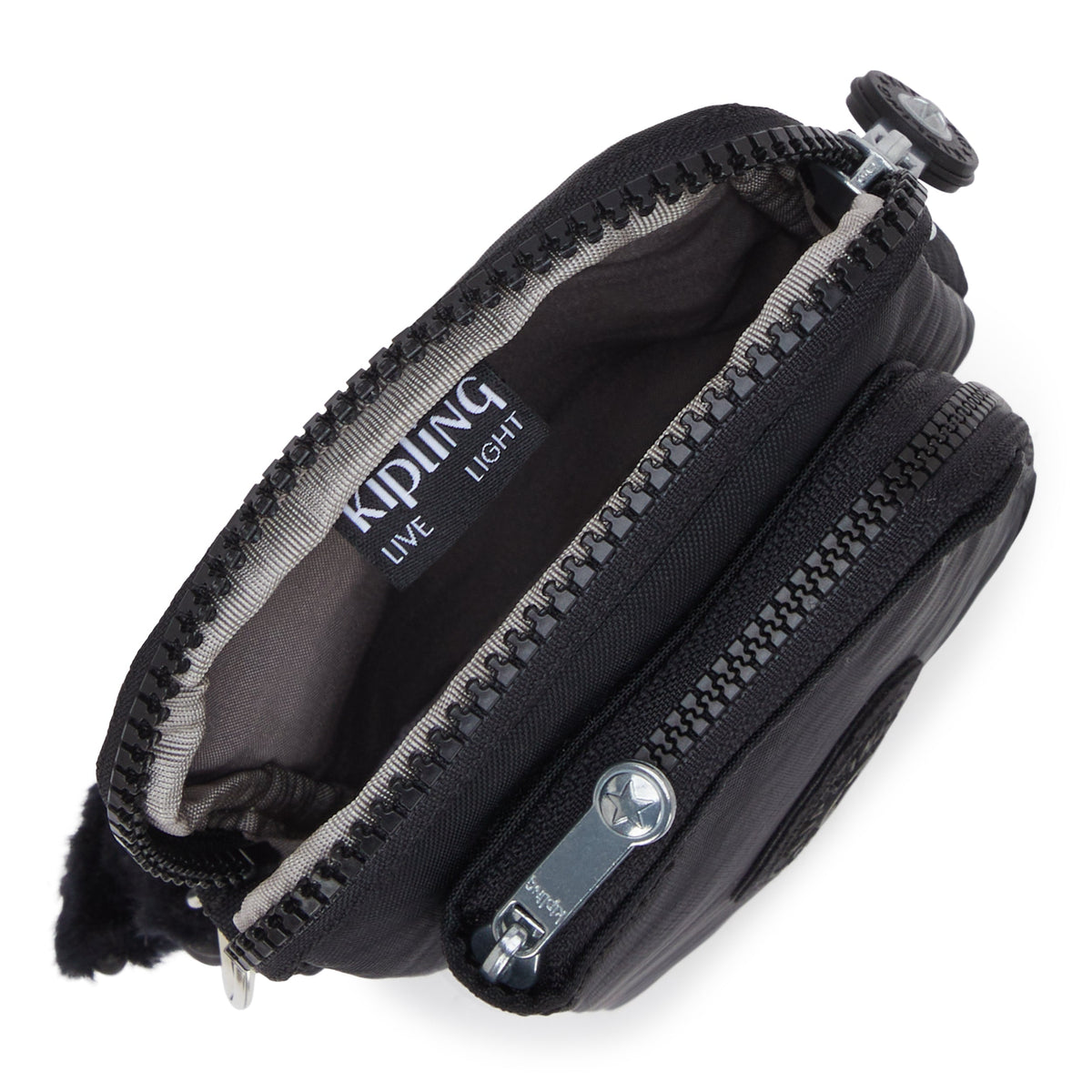 Kipling Telmo Black Noir حقيبة كروس صغيرة I8084-P39