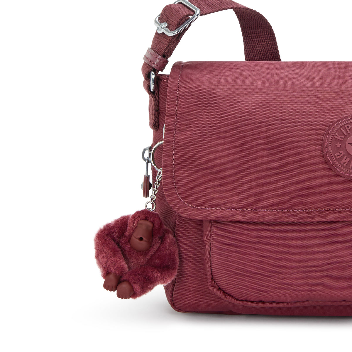 حقيبة كروسبودي متوسطة Kipling Dalma Lounge Wine (مع سحاب قابل للتوسيع) I8123-5FW