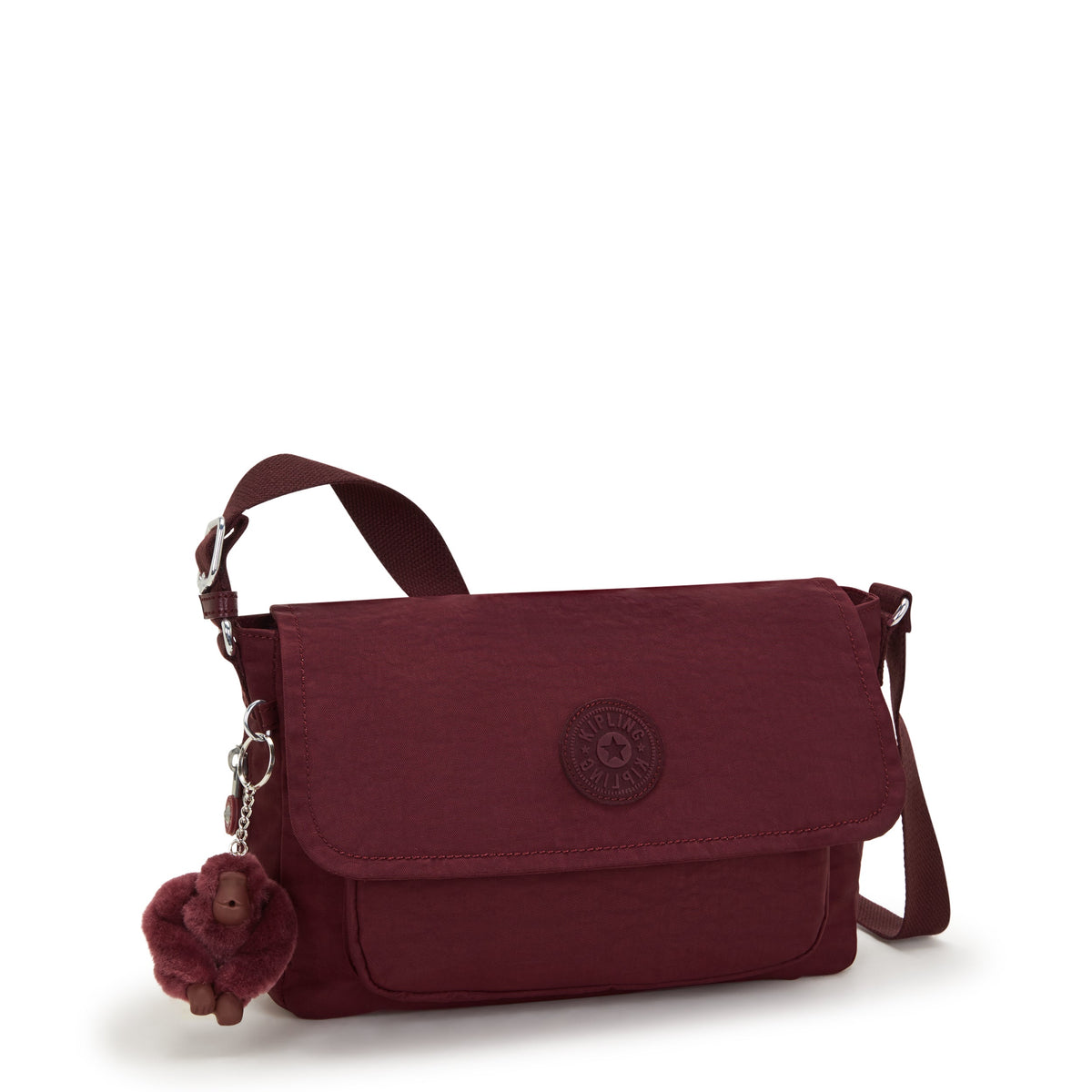 حقيبة كروسبودي متوسطة Kipling Dalma Lounge Wine (مع سحاب قابل للتوسيع) I8123-5FW