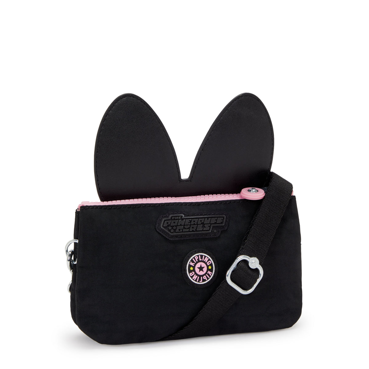 Kipling Creativity L XB Powerpuff Girls Blossom Orange حقيبة كروس صغيرة (مع حزام كتف قابل للإزالة) I8142-PP0