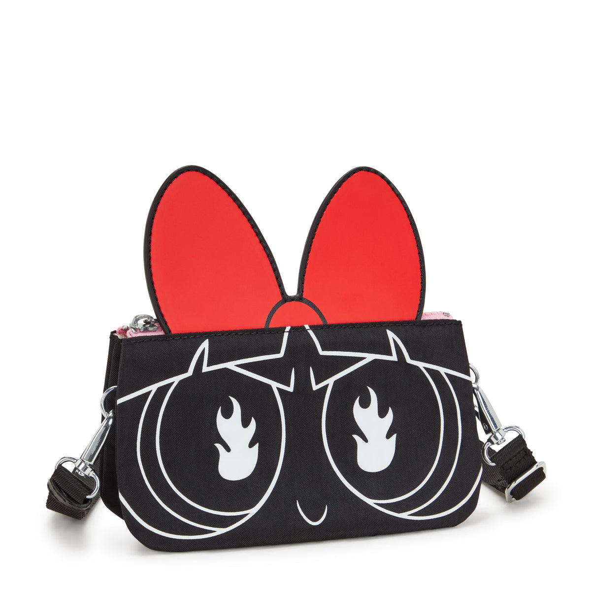 Kipling Creativity L XB Powerpuff Girls Blossom Orange حقيبة كروس صغيرة (مع حزام كتف قابل للإزالة) I8142-PP0