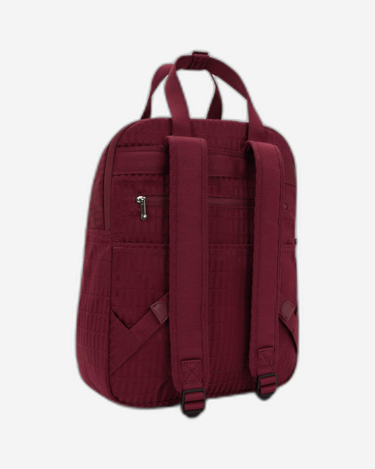حقيبة ظهر Kipling Kazuki L Maroon Tile Jq Large (مع جيب للكمبيوتر المحمول) I8227-9HX