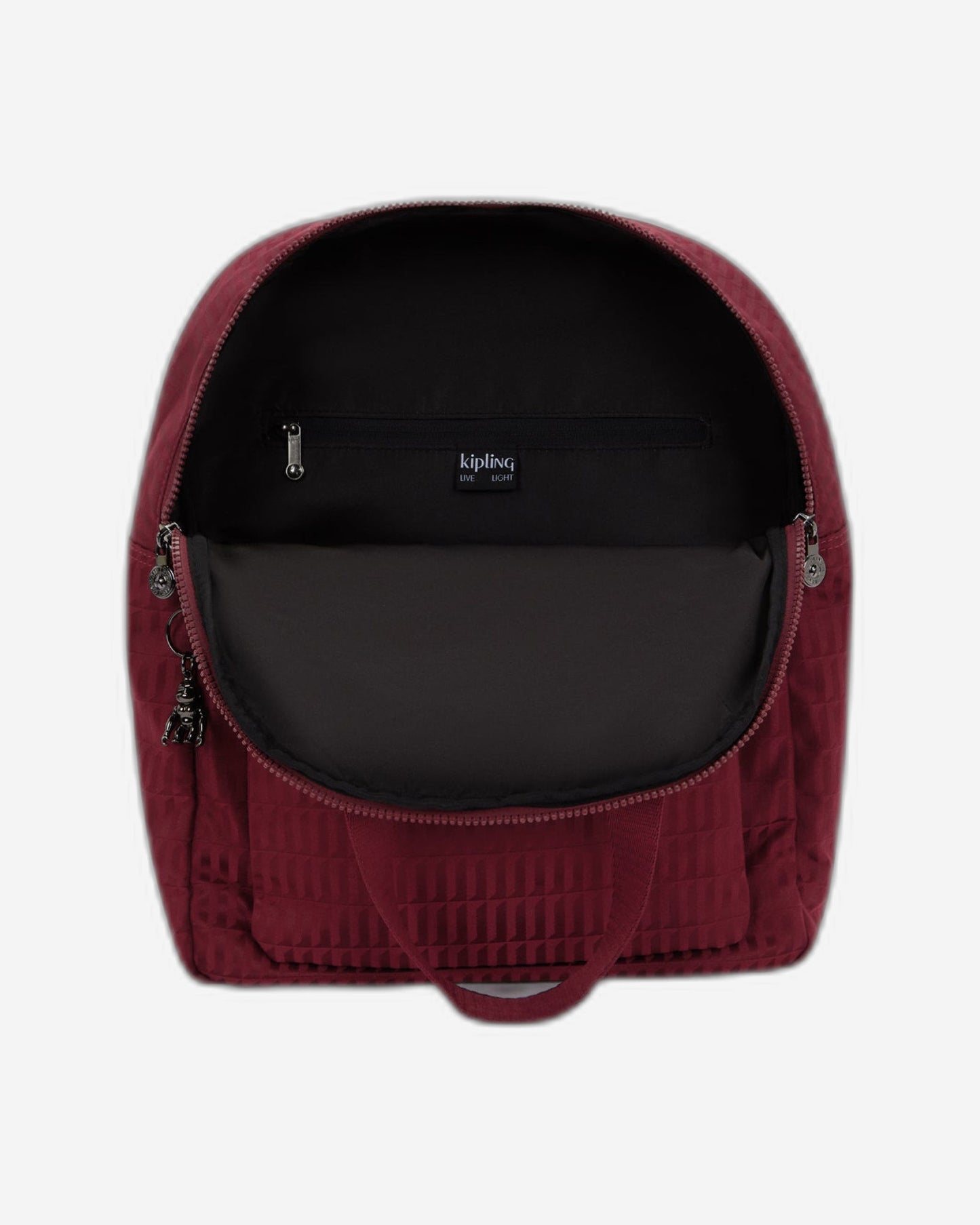 حقيبة ظهر Kipling Kazuki L Maroon Tile Jq Large (مع جيب للكمبيوتر المحمول) I8227-9HX