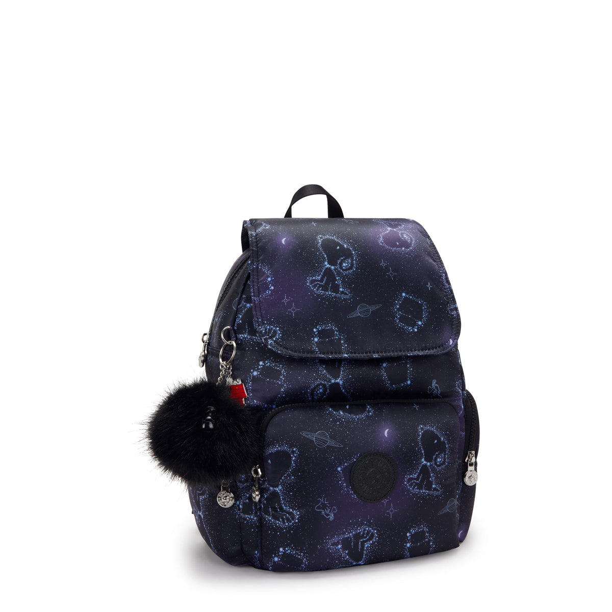 حقيبة ظهر صغيرة Kipling Peanuts City Zip S Weightless Star طراز I8254-3PW