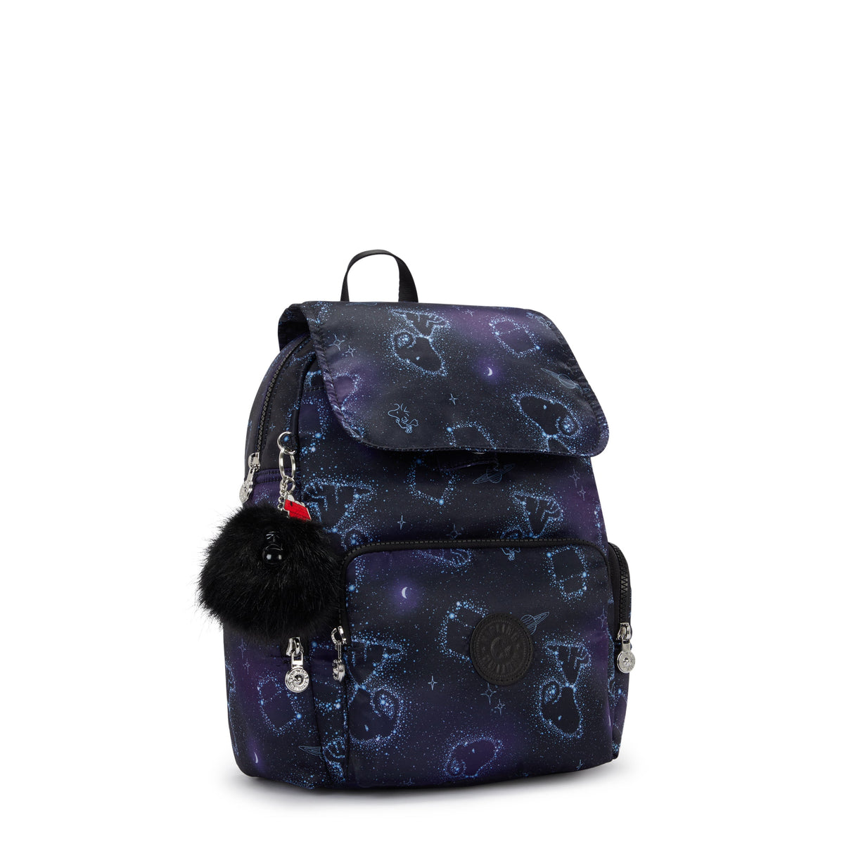 حقيبة ظهر صغيرة Kipling Peanuts City Zip S Weightless Star طراز I8254-3PW
