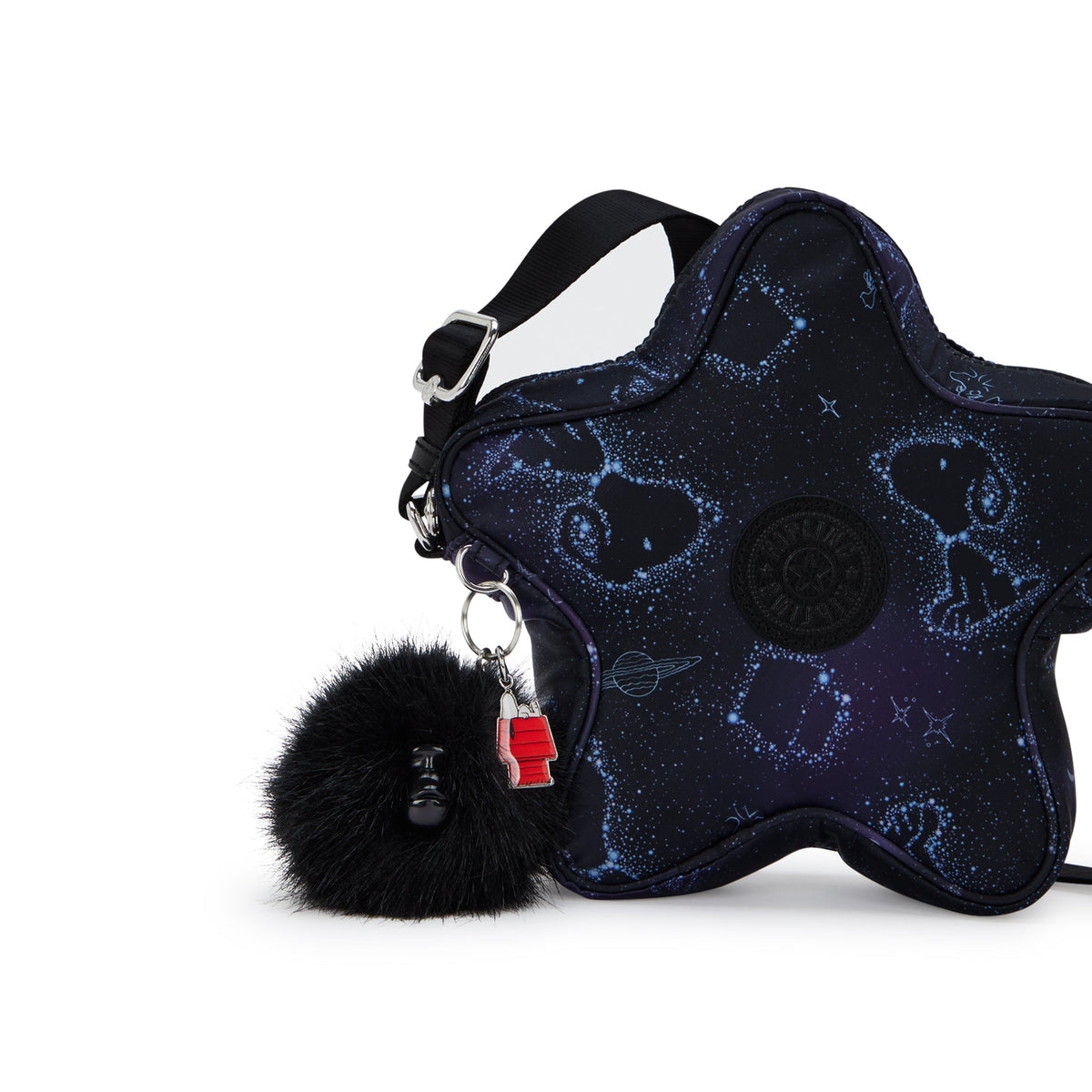 حقيبة كروسبودي متوسطة خفيفة الوزن بتصميم نجمة من Kipling Peanuts I8758-3PW