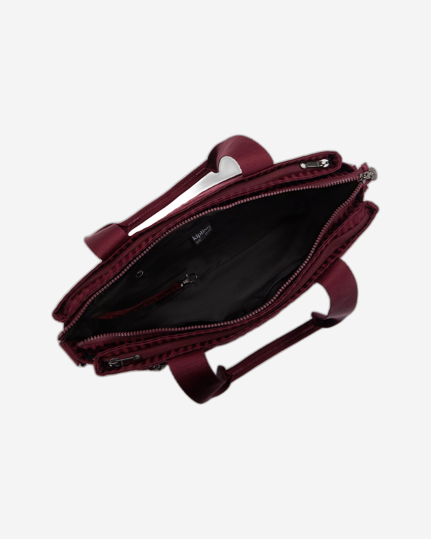 Kipling Elysia Work S Maroon Tile Jq حقيبة عمل صغيرة (مع حزام كتف قابل للإزالة) I8795-9HX