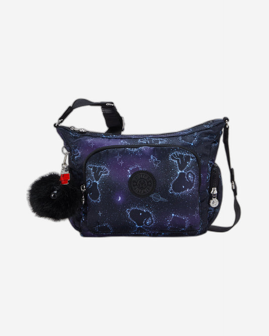 Kipling Peanuts Gabb S حقيبة كروسبودي متوسطة الوزن خفيفة الوزن I9663-3PW