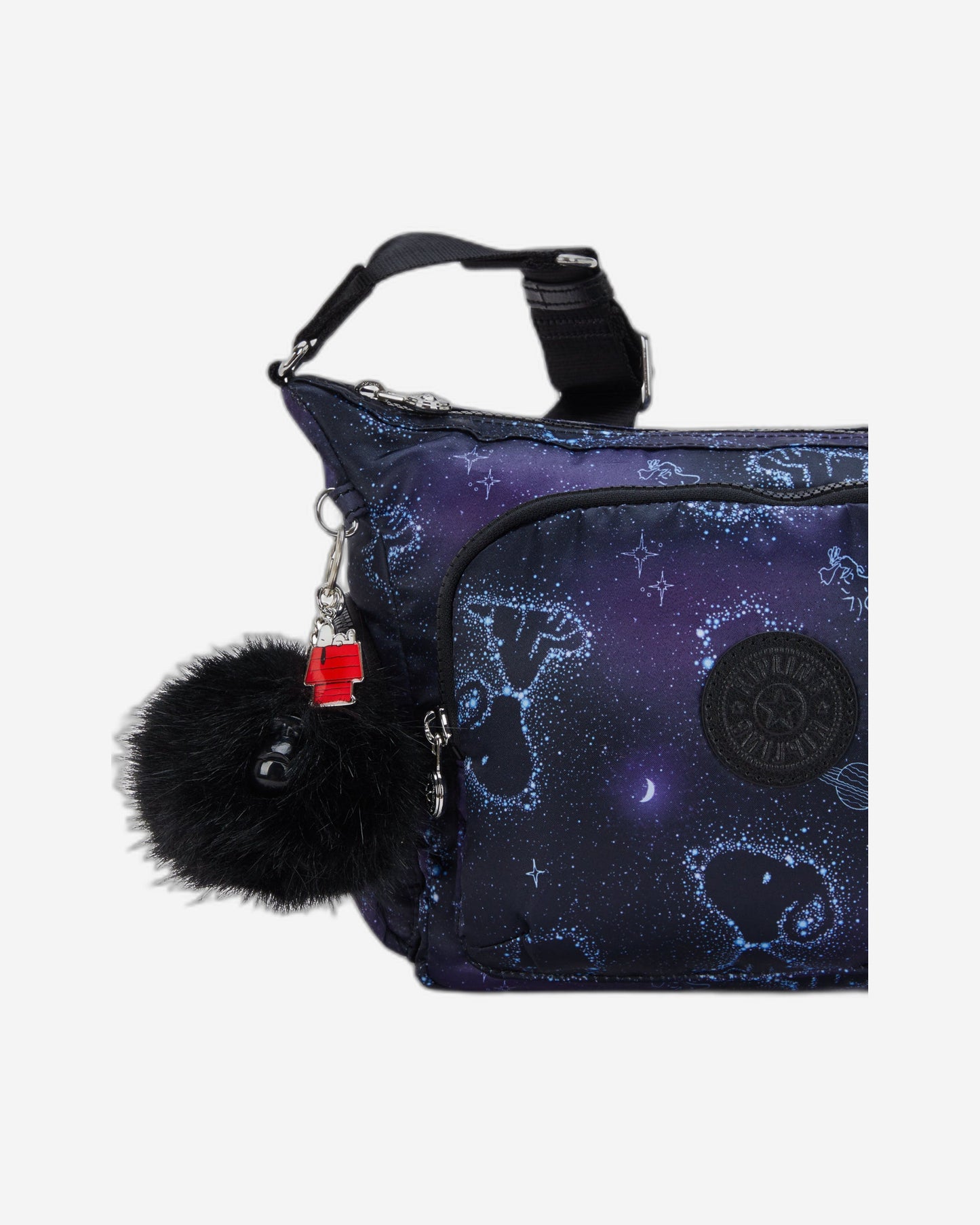 Kipling Peanuts Gabb S حقيبة كروسبودي متوسطة الوزن خفيفة الوزن I9663-3PW