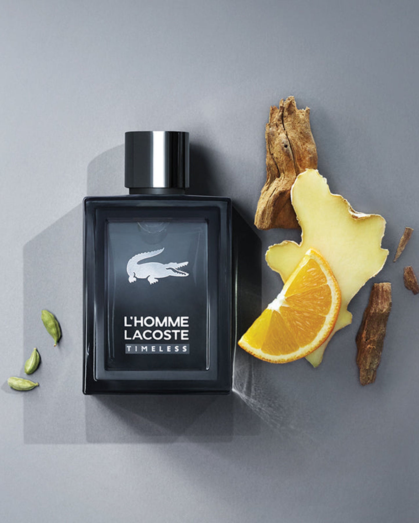 عطر لاكوست لوم تايمليس أو دو تواليت للرجال، 100 مل بخاخ طبيعي