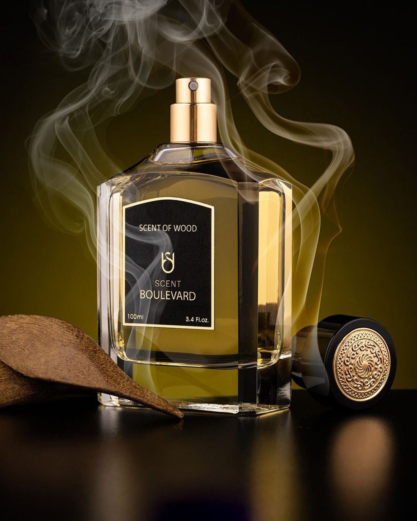 عطر سينت بوليفارد سينت أوف وود أو دو برفيوم للرجال والنساء 100 مل بخاخ طبيعي
