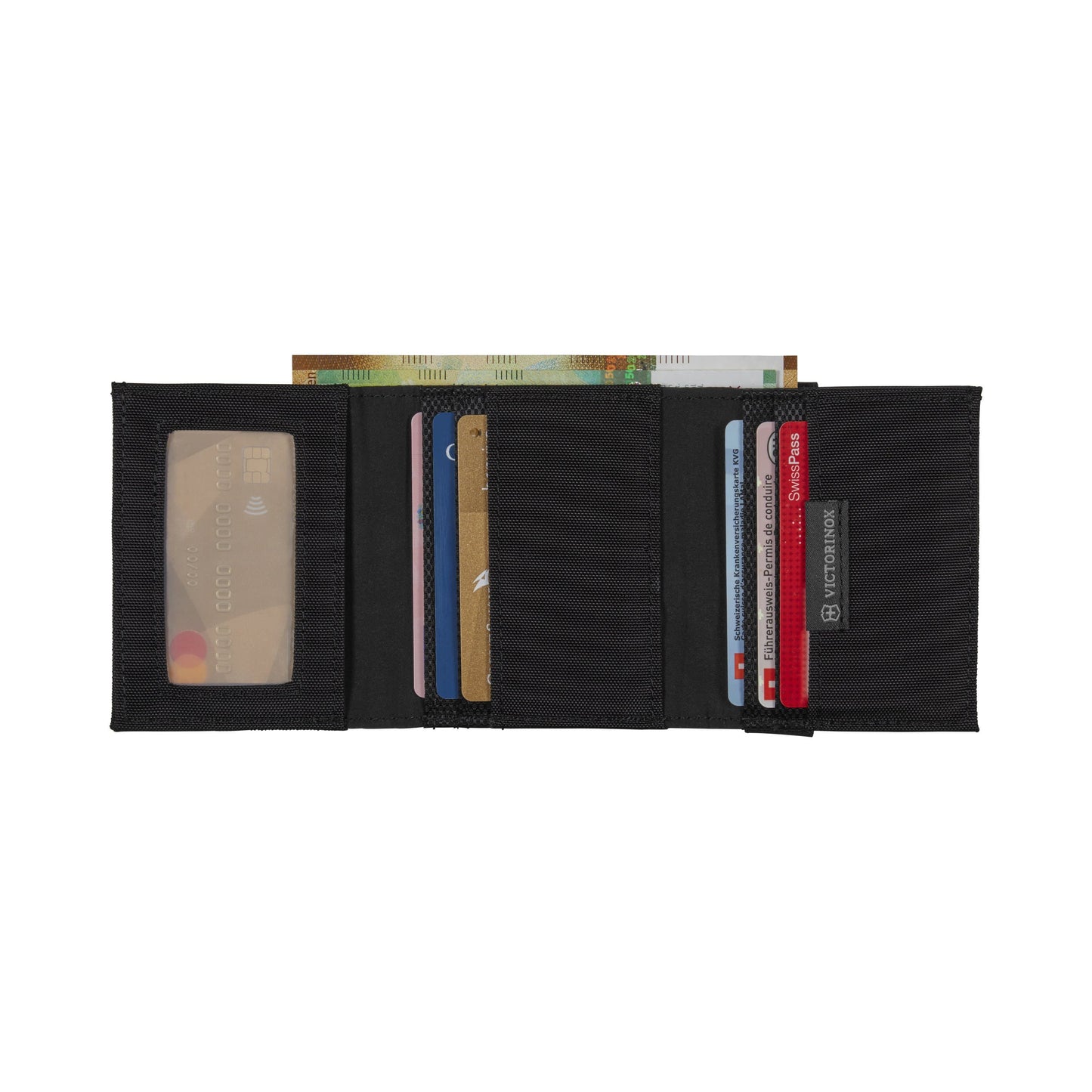 محفظة فيكتورينوكس ترافل أكسسوارات 5.0 ثلاثية الطي سوداء - 610394 