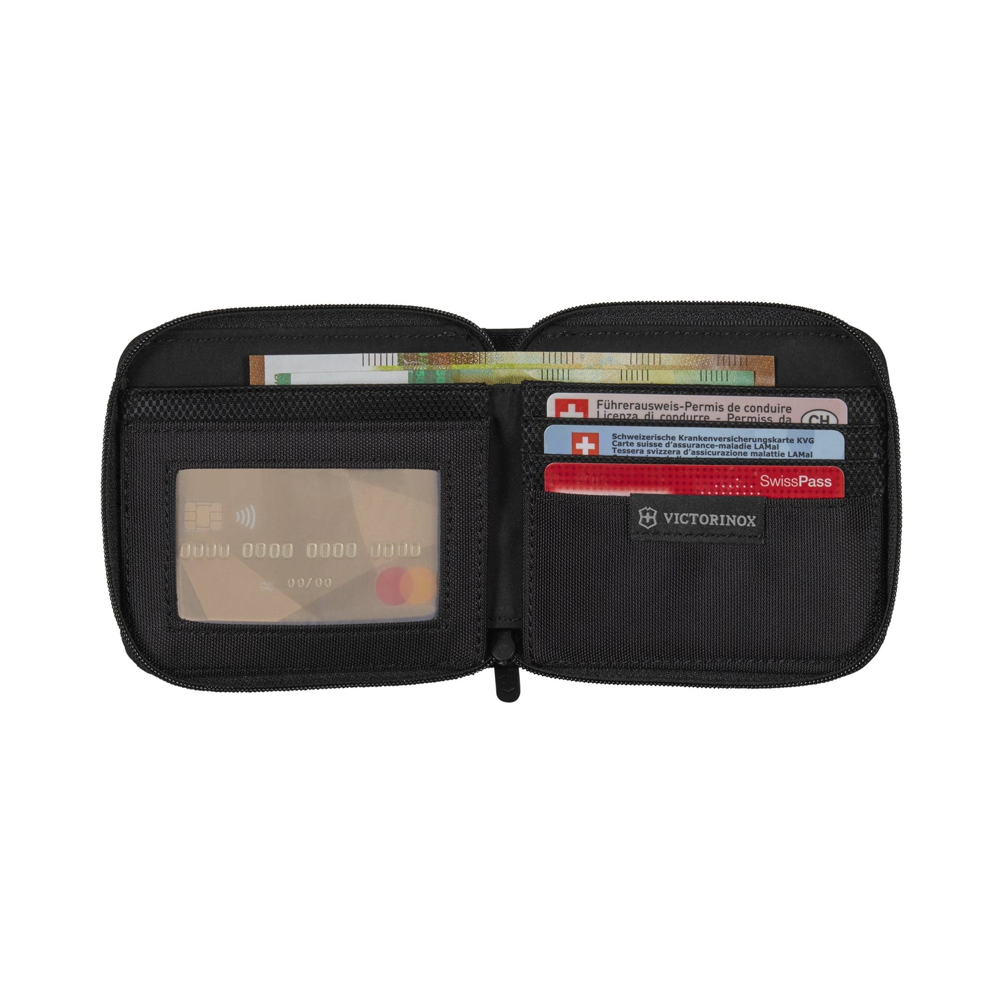 محفظة Victorinox Accessories 5.0 بسحاب دائري - 610395 