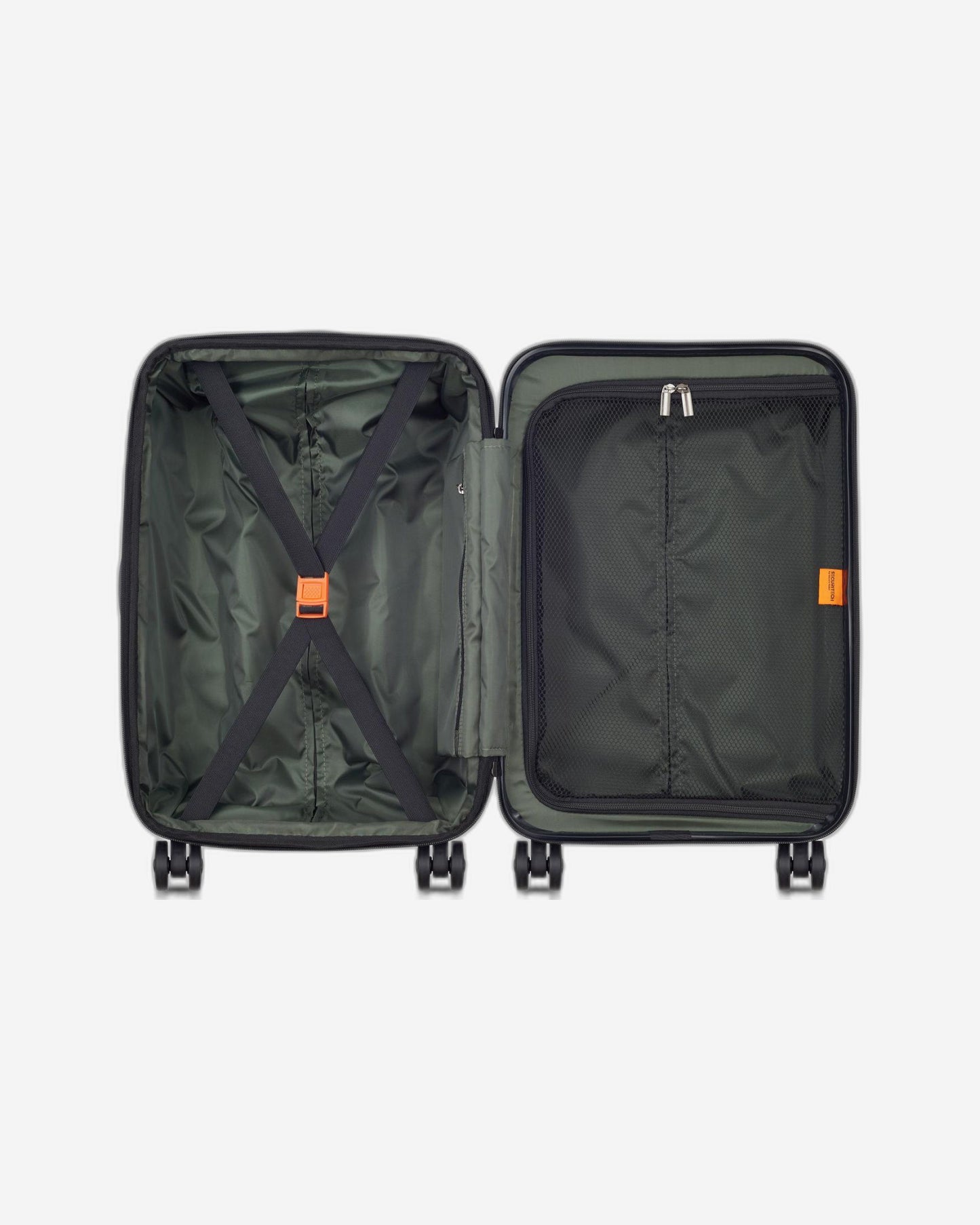 حقيبة ترولي ديلسي باريس سيتاديل صلبة قابلة للتوسيع بأربع عجلات مزدوجة