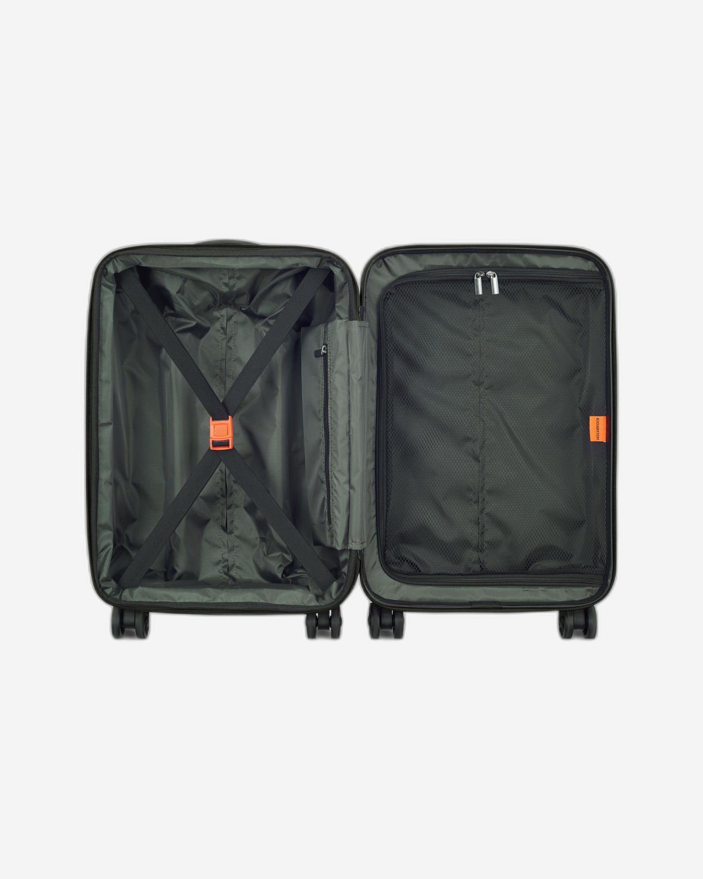 حقيبة ترولي ديلسي باريس سيتاديل صلبة قابلة للتوسيع بأربع عجلات مزدوجة