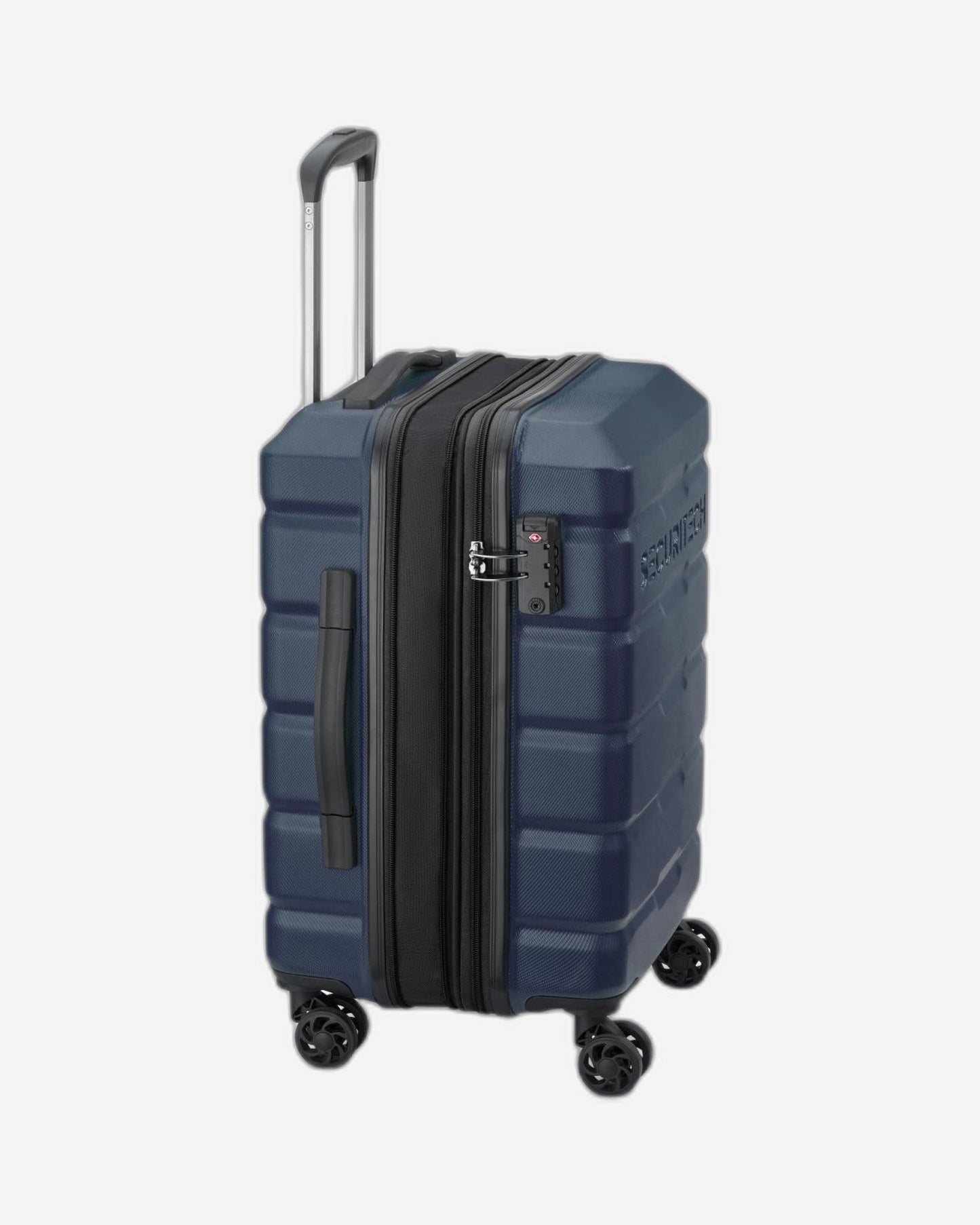 حقيبة ترولي ديلسي باريس سيتاديل صلبة قابلة للتوسيع بأربع عجلات مزدوجة