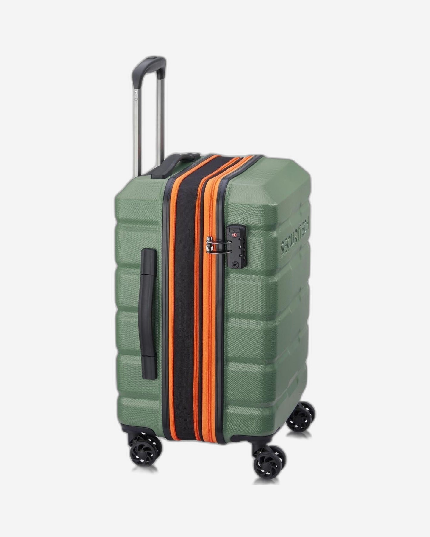 حقيبة ترولي ديلسي باريس سيتاديل صلبة قابلة للتوسيع بأربع عجلات مزدوجة