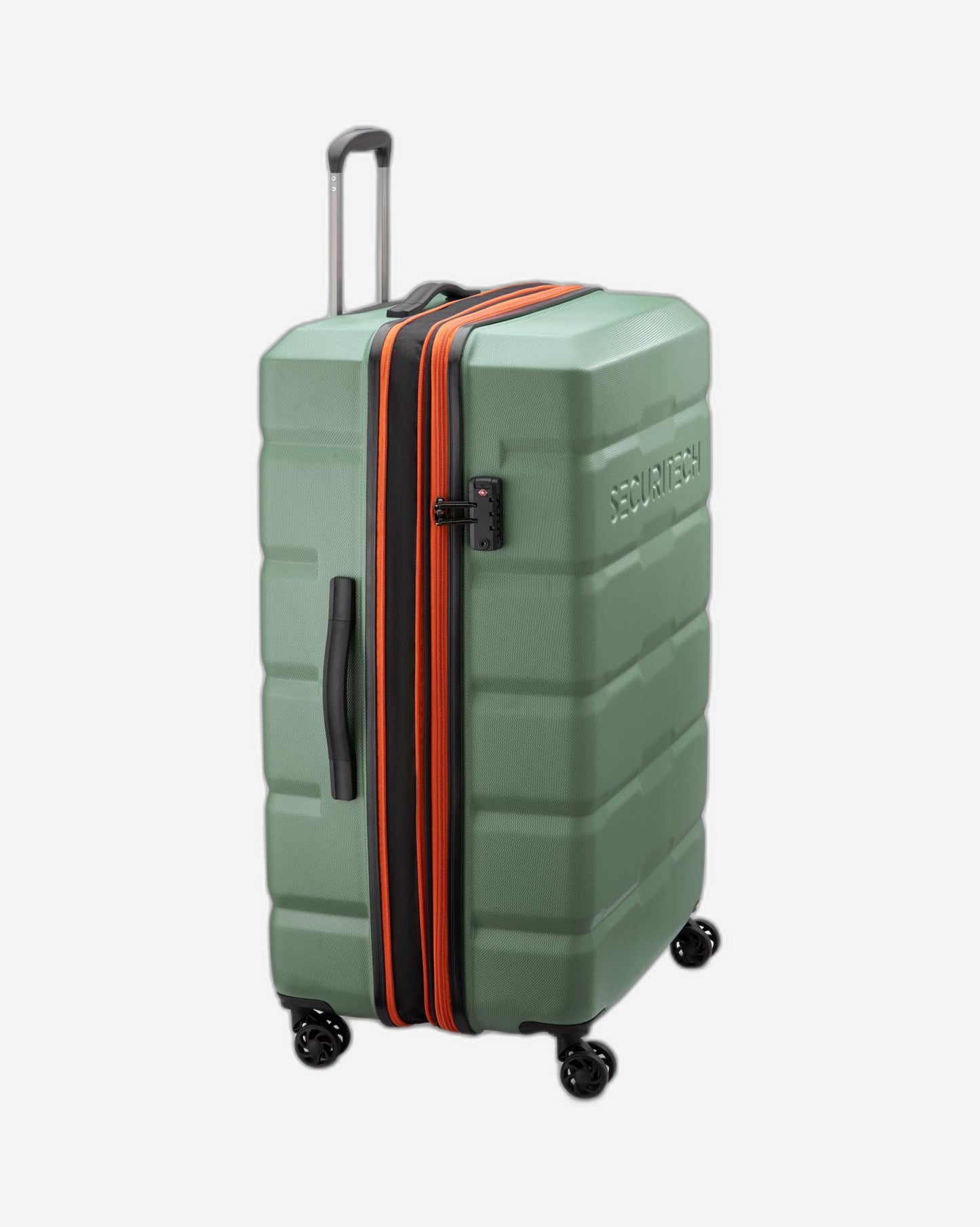 حقيبة ترولي ديلسي باريس سيتاديل صلبة قابلة للتوسيع بأربع عجلات مزدوجة