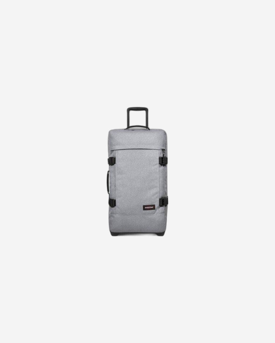 حقيبة سفر بعجلات Eastpak-TRANVERZ متوسطة الحجم - رمادية الأحد - EK62L363