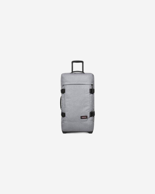 حقيبة سفر بعجلات Eastpak-TRANVERZ متوسطة الحجم - رمادية الأحد - EK62L363