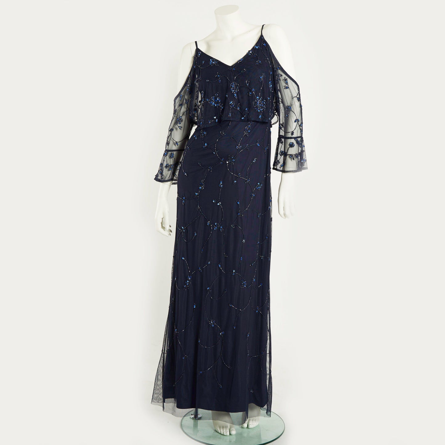 BEADED LONG DRESS
