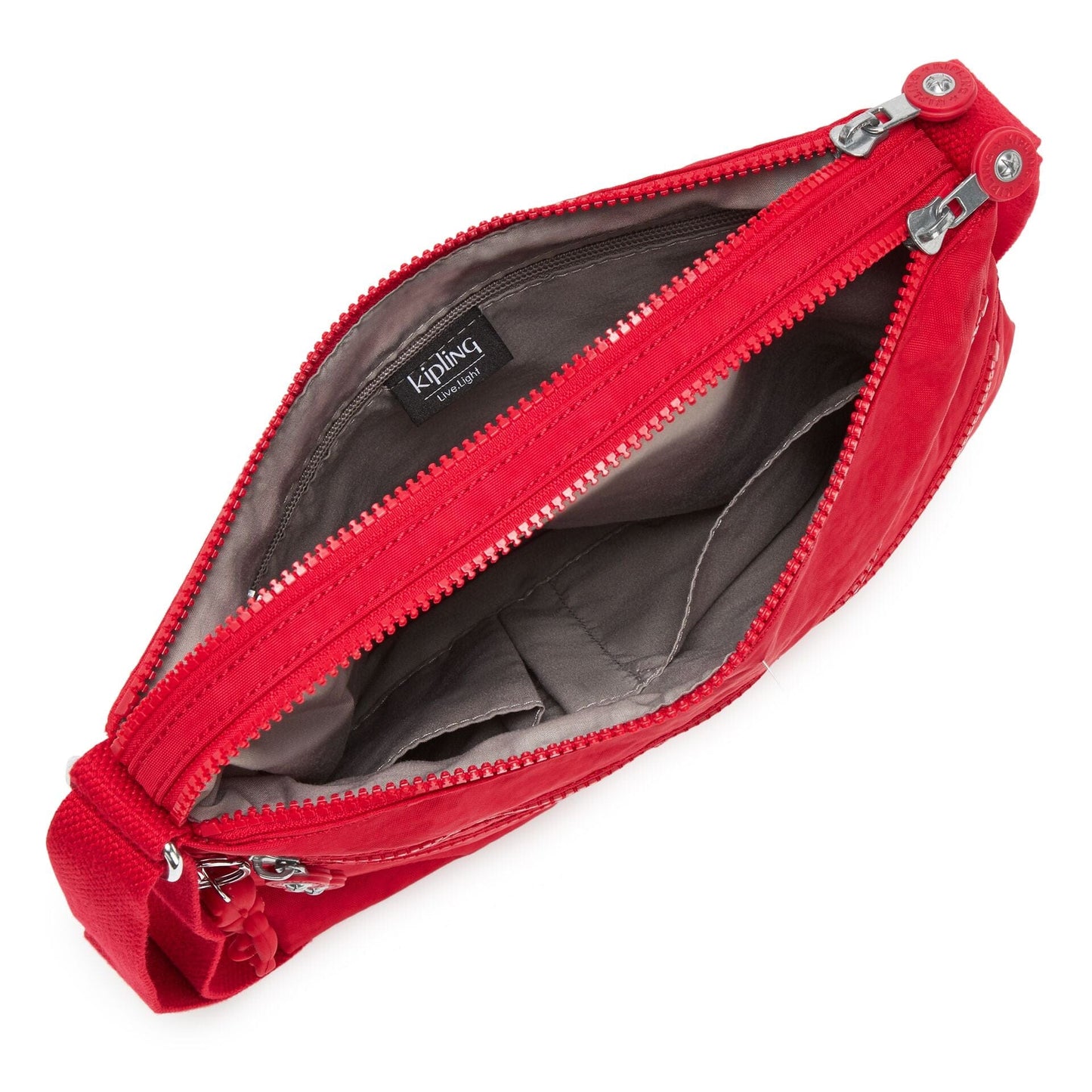 KIPLING-ALVAR-حقيبة كروس بودي متوسطة الحجم-أحمر روج-13335-Z33
