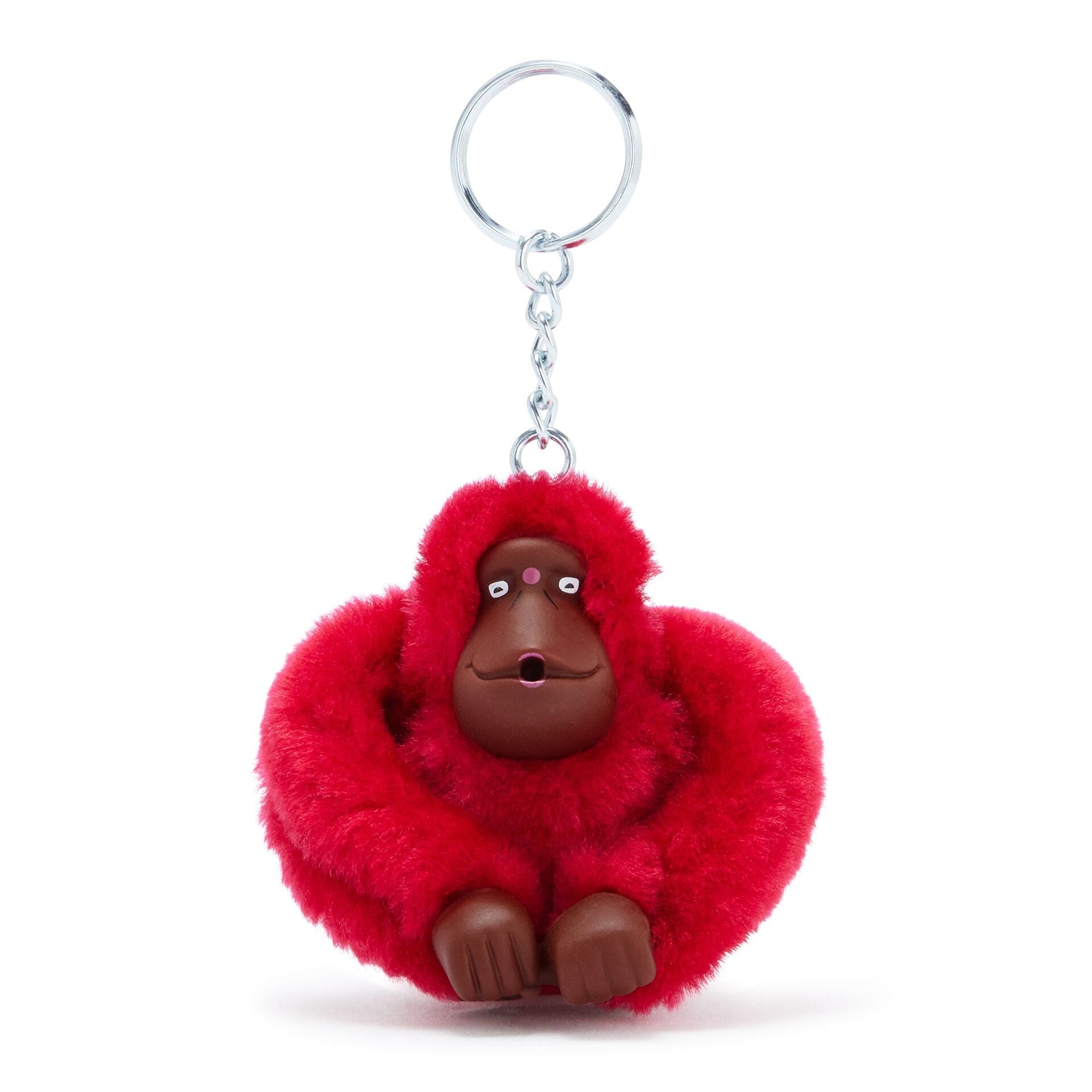 KIPLING-MONKEYCLIP M PACK10-Pack Of 10 Medium Monkey Keyhangers-True Pink-16479-09F
