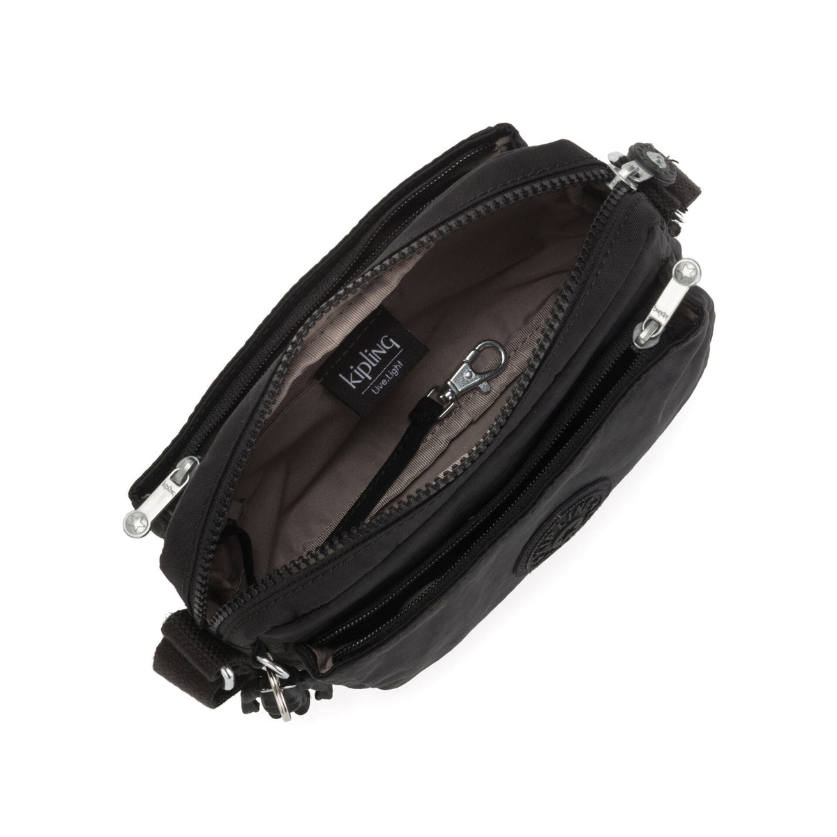 KIPLING Abanu Black Noir حقيبة كروس صغيرة I4208-P39