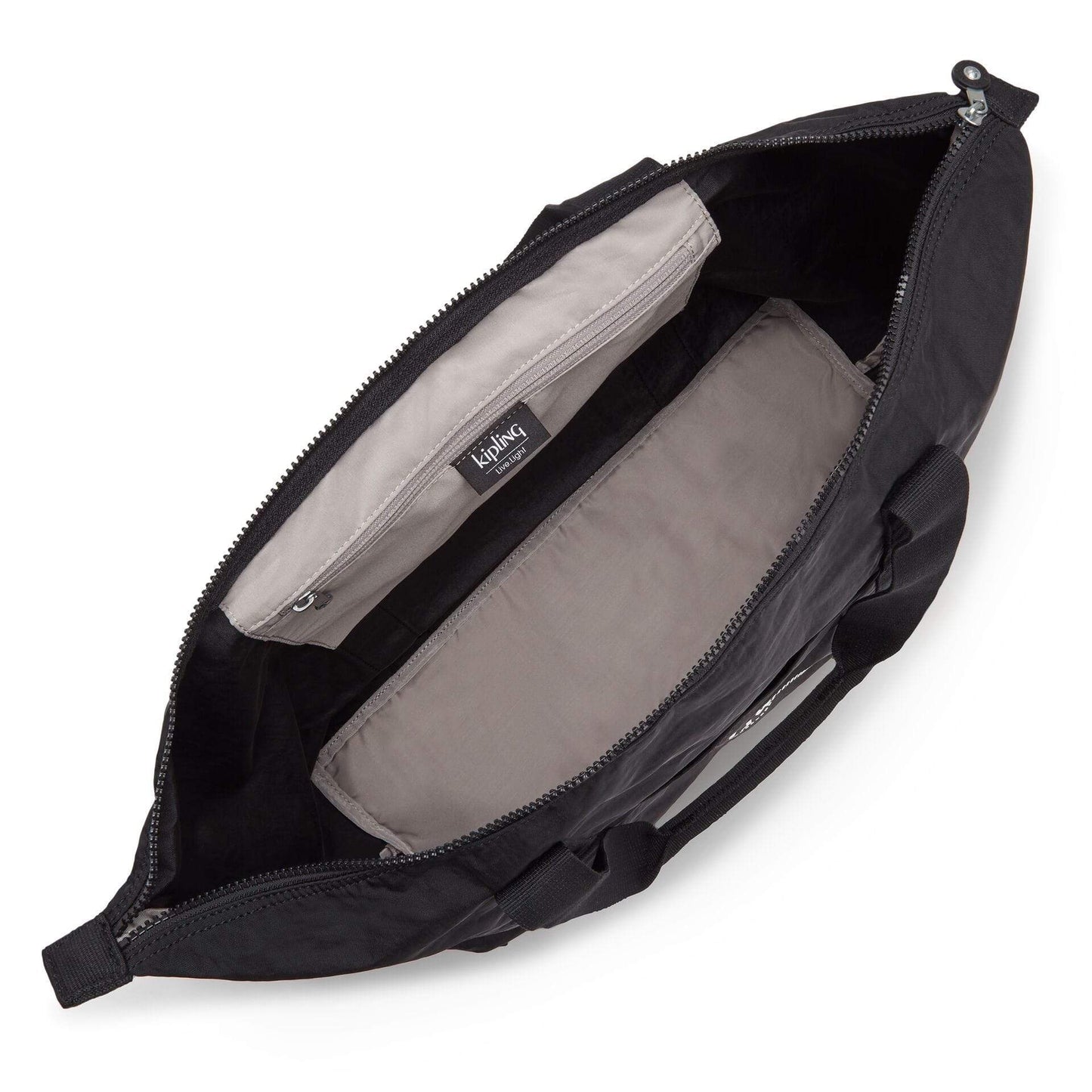 KIPLING-ART M LITE-حقيبة توت كبيرة-أسود لايت-I5893-TL4 - I5893-TL4