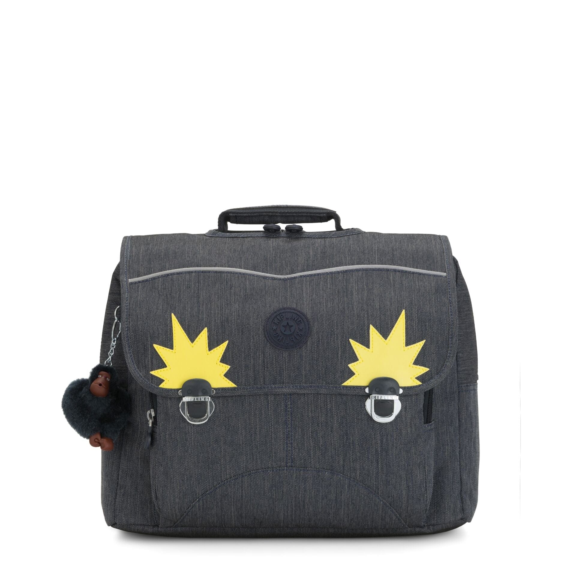 KIPLING-Iniko-Medium backpack (with laptop protection)-Marine Navy-I6121-58C