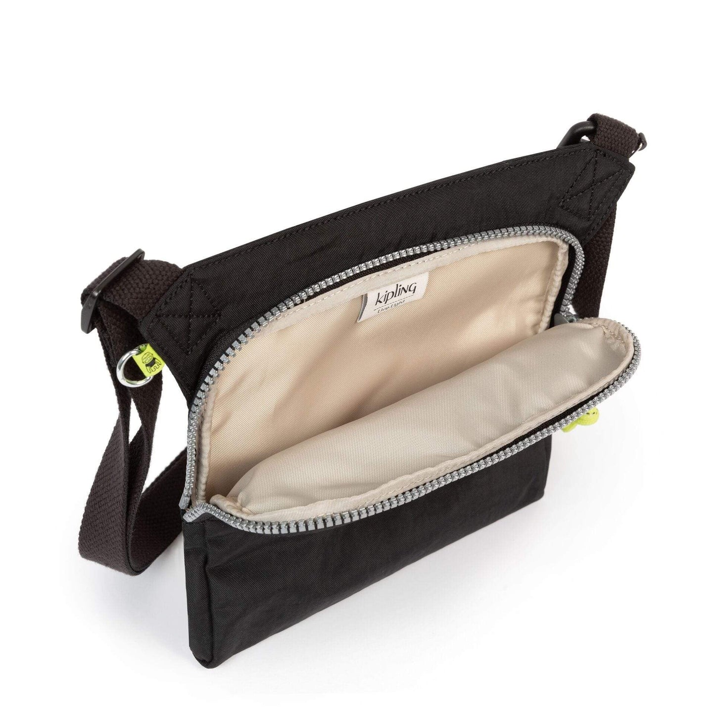 KIPLING-ALMIRO-حقيبة كروس صغيرة-Valley Black C-I7148-74M - I7148-74M