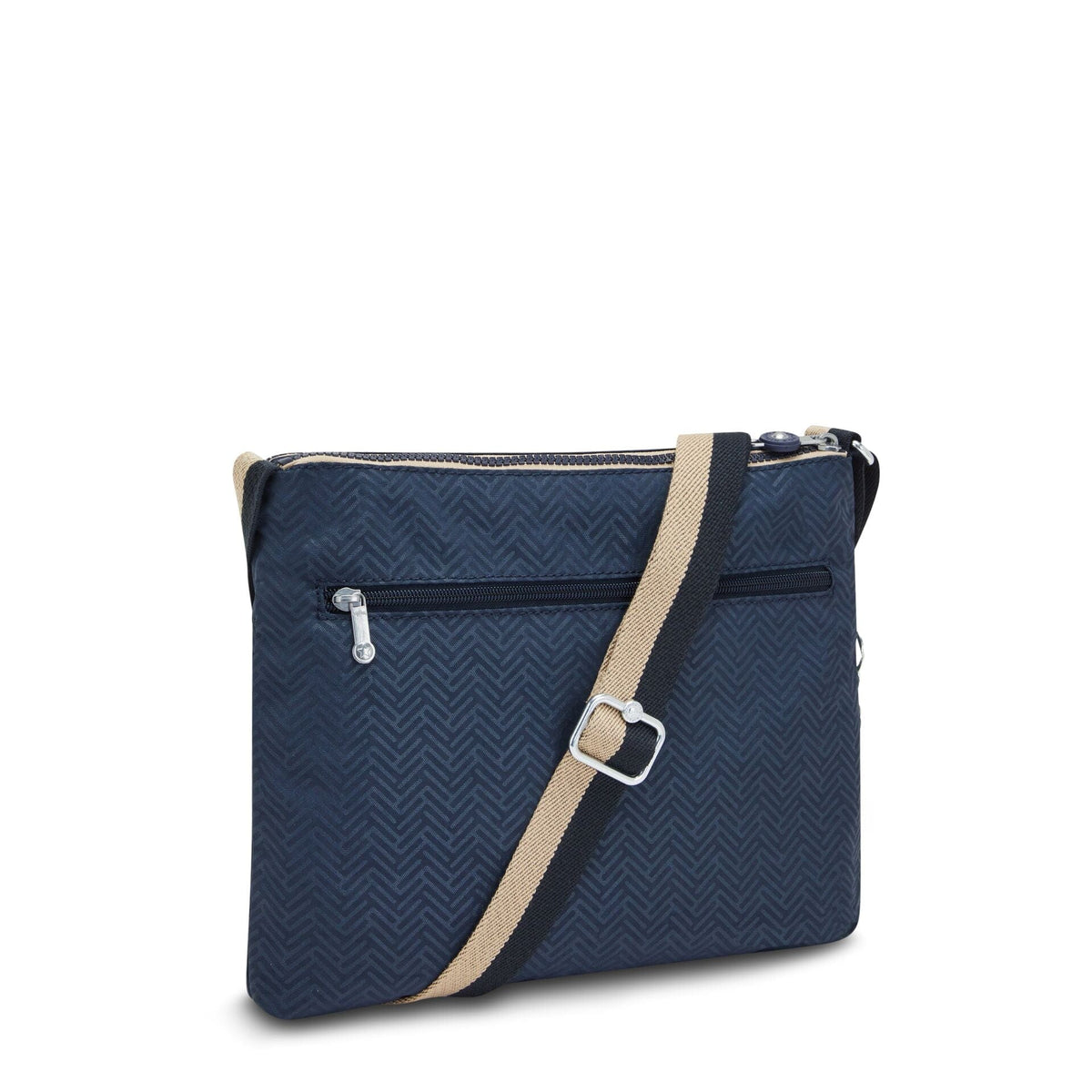 حقيبة كتف متوسطة الحجم من KIPLING-Alvar-Endless Bl Emb-12472-Y36