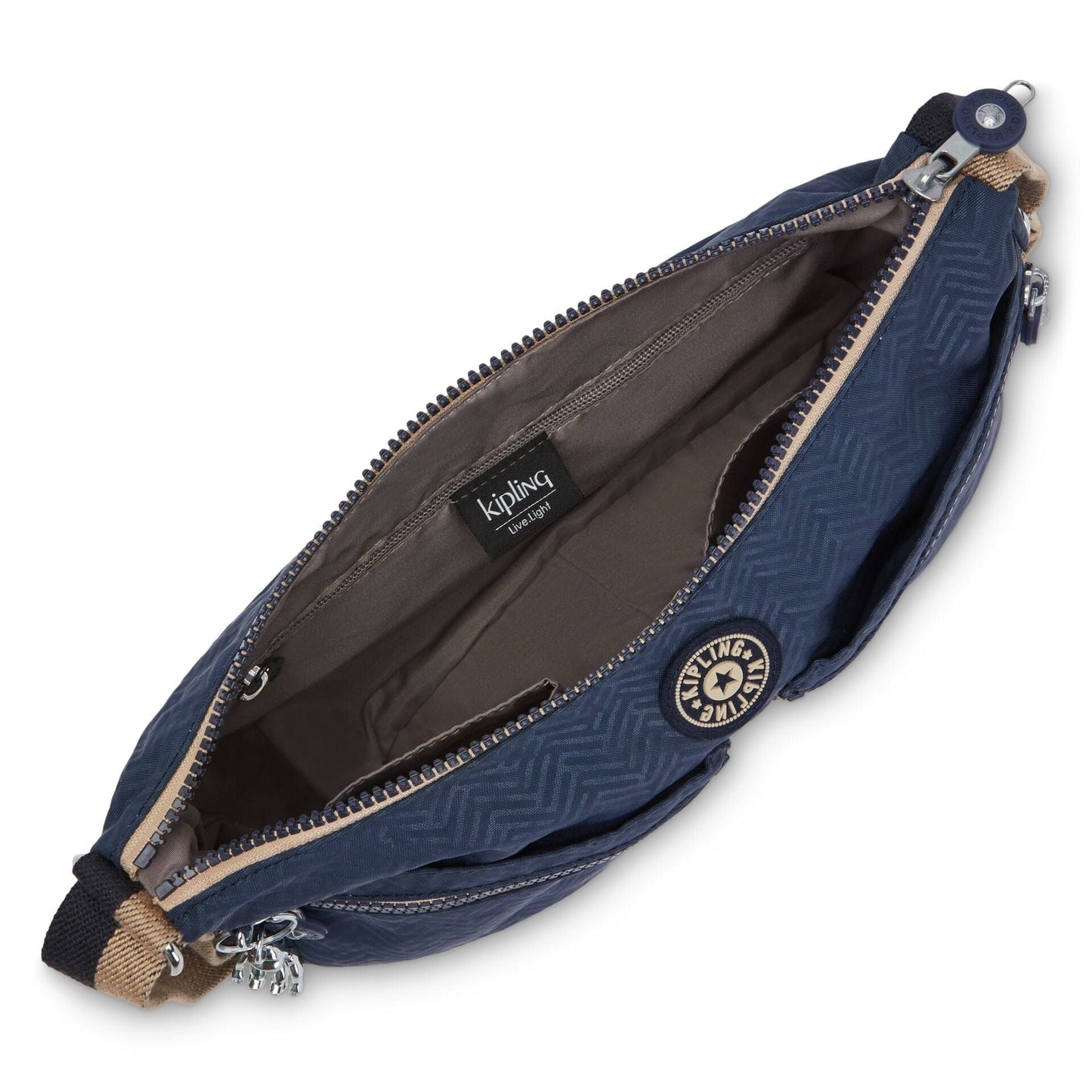 KIPLING-Izellah-Medium crossbody-Endless Bl Emb-12592-Y36