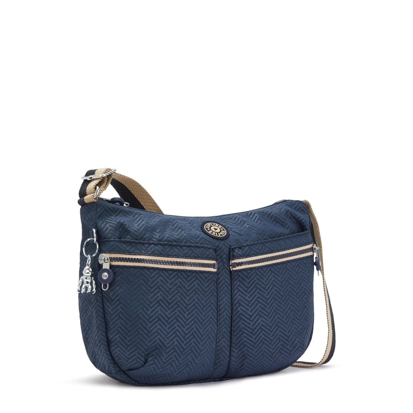 KIPLING-Izellah-Medium crossbody-Endless Bl Emb-12592-Y36