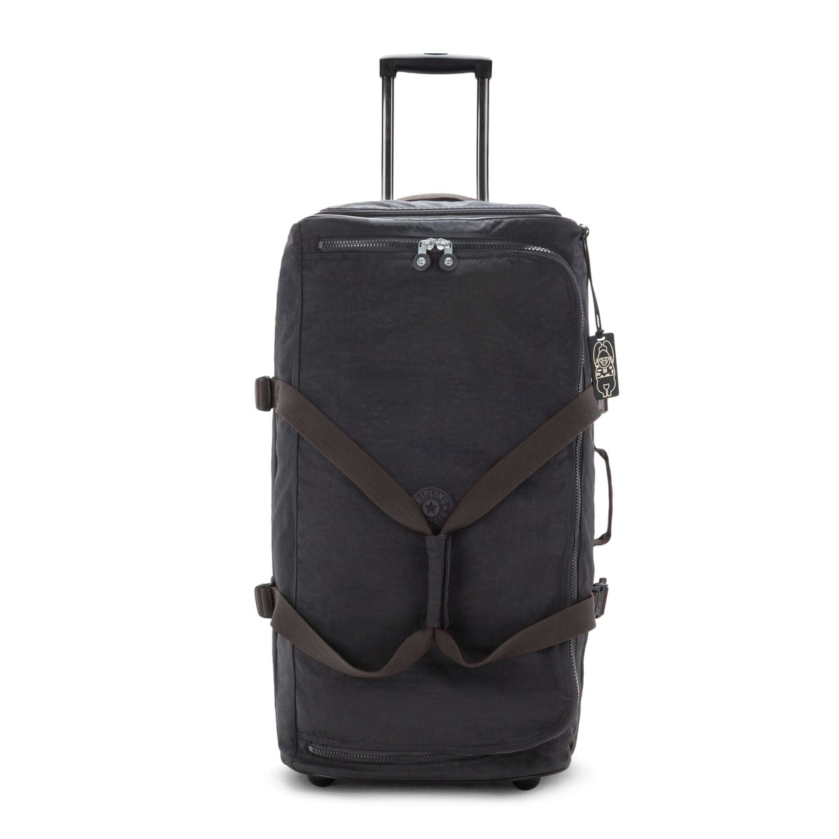 KIPLING-Teagan L-Large wheeled Luggage-Black Noir-13117-P39