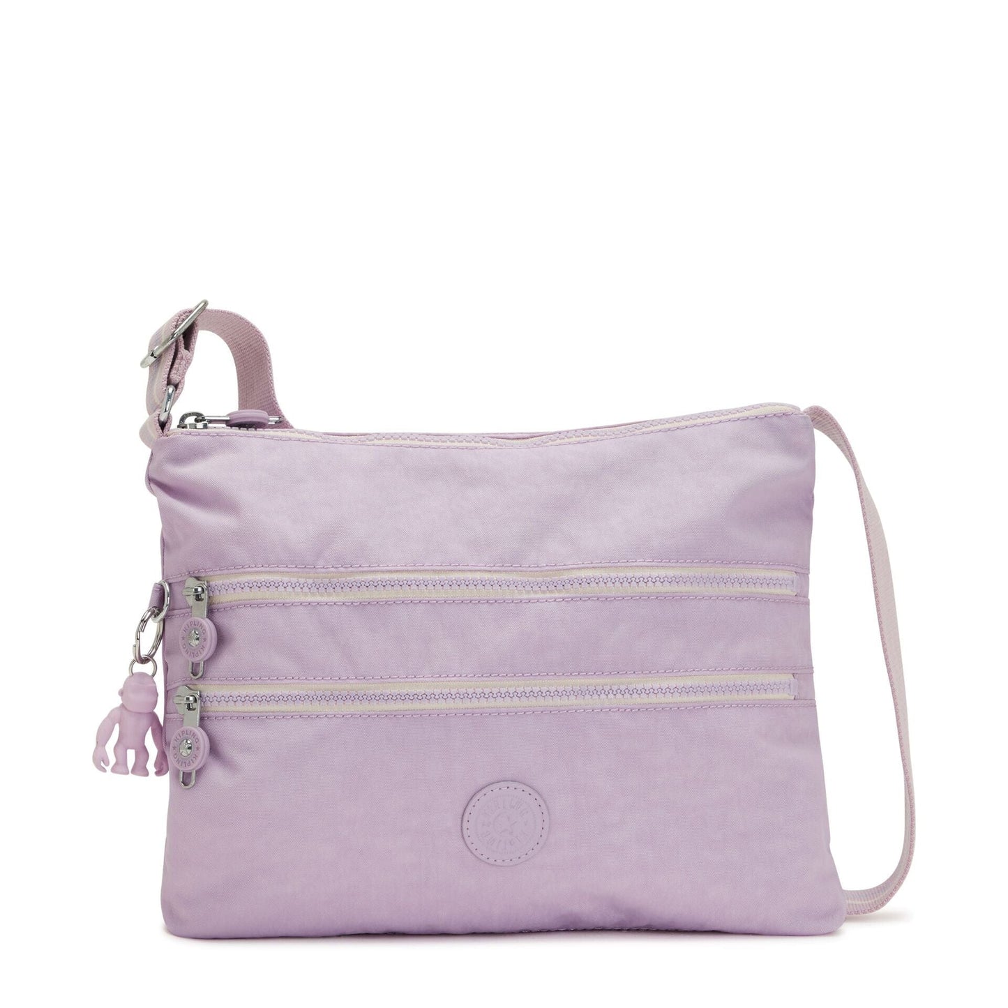 KIPLING-Alvar-Medium crossbody-Gentle Lilac-13335-V75