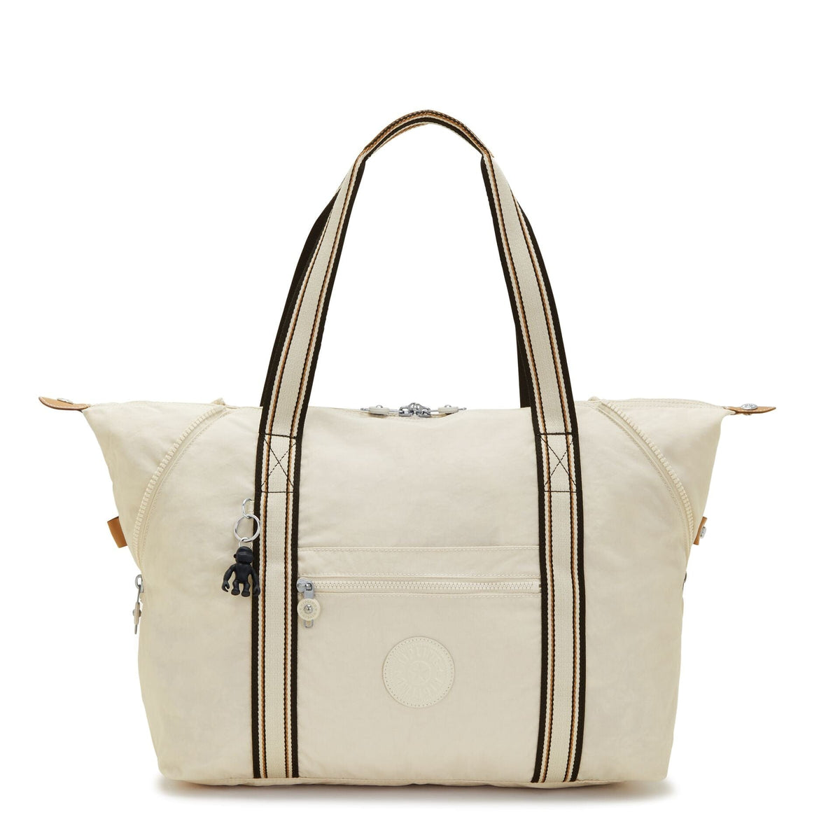 KIPLING-Art M-Large Tote-Light Sand-13405-W58