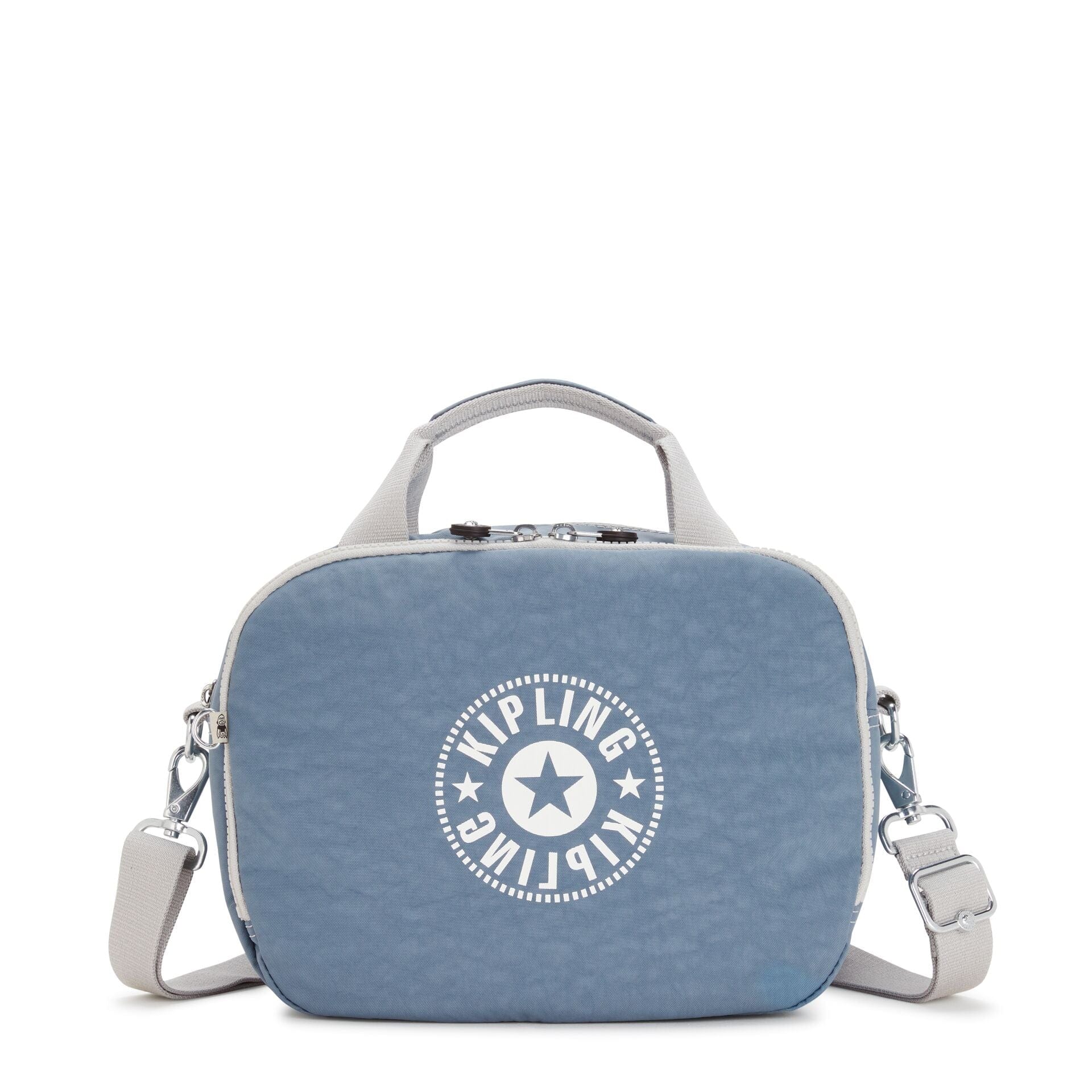 KIPLING-Palmbeach-Large toiletry bag (with trolley sleeve)-Brush Blue C-13860-UY6
