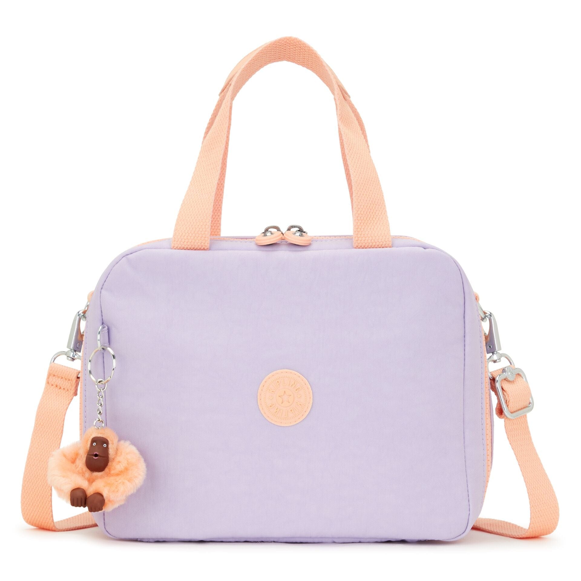 KIPLING-Miyo-Insulated medium lunch bag with trolley sleeve-Endless Lila Combo-15381-1PU