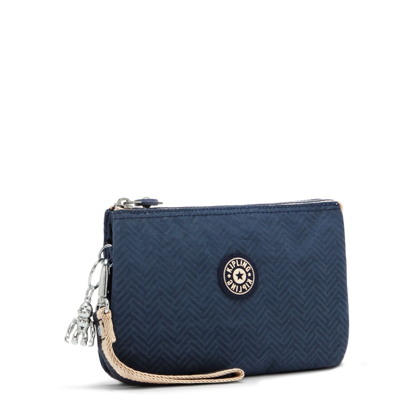KIPLING-Creativity Xl-حقيبة يد كبيرة جدًا (مع سوار)-Endless Bl Embed-15813-Y36