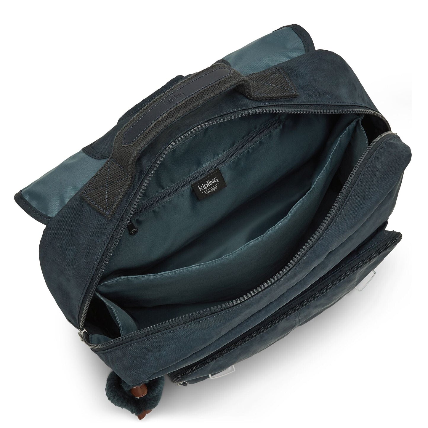 حقيبة ظهر KIPLING-Iniko-Medium (مع حماية للكمبيوتر المحمول)-لون أزرق حقيقي-21092-4DX