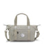 KIPLING-Art Mini-حقيبة يد صغيرة (بحزام كتف قابل للإزالة)-رمادي تقريبًا-I2526-T85