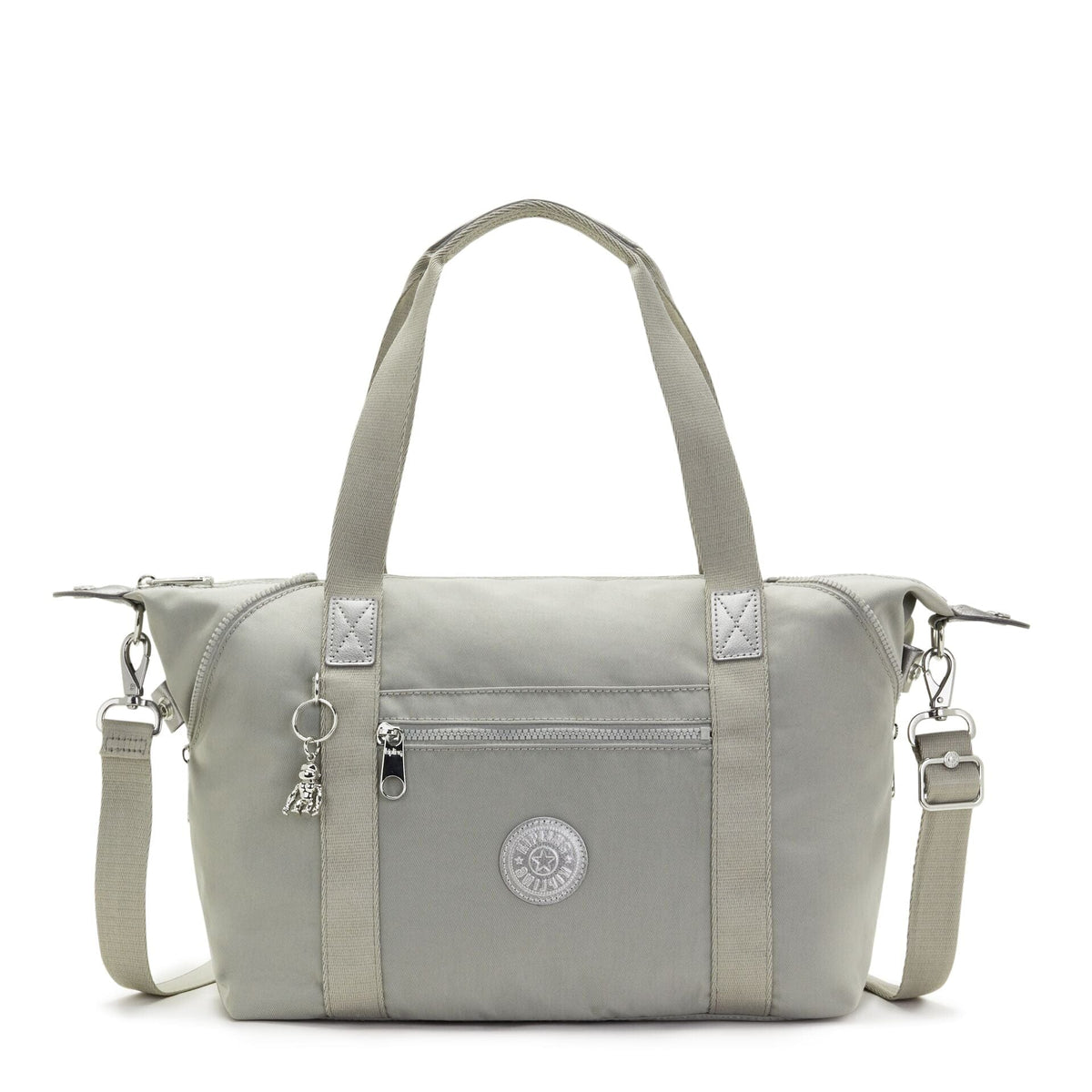 KIPLING-Art-Medium Tote-Almost Grey-I2527-T85