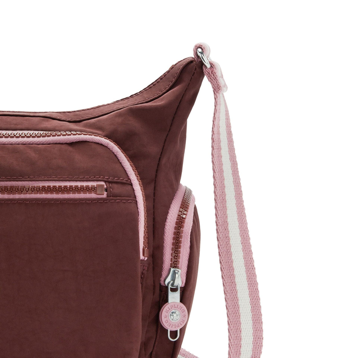 حقيبة KIPLING-Gabbie S-Small crossbody-Mahogany Bl-I2531-Z00