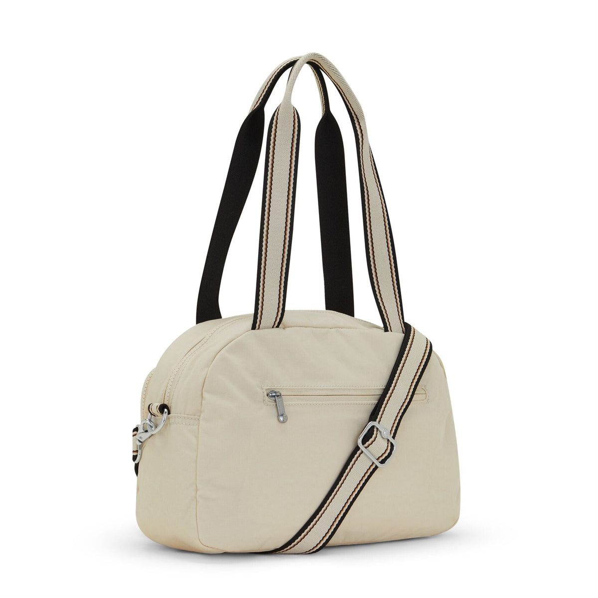 KIPLING-Cool Defea-حقيبة كتف متوسطة الحجم (بحزام كتف قابل للإزالة)-رملي فاتح-I2849-W58