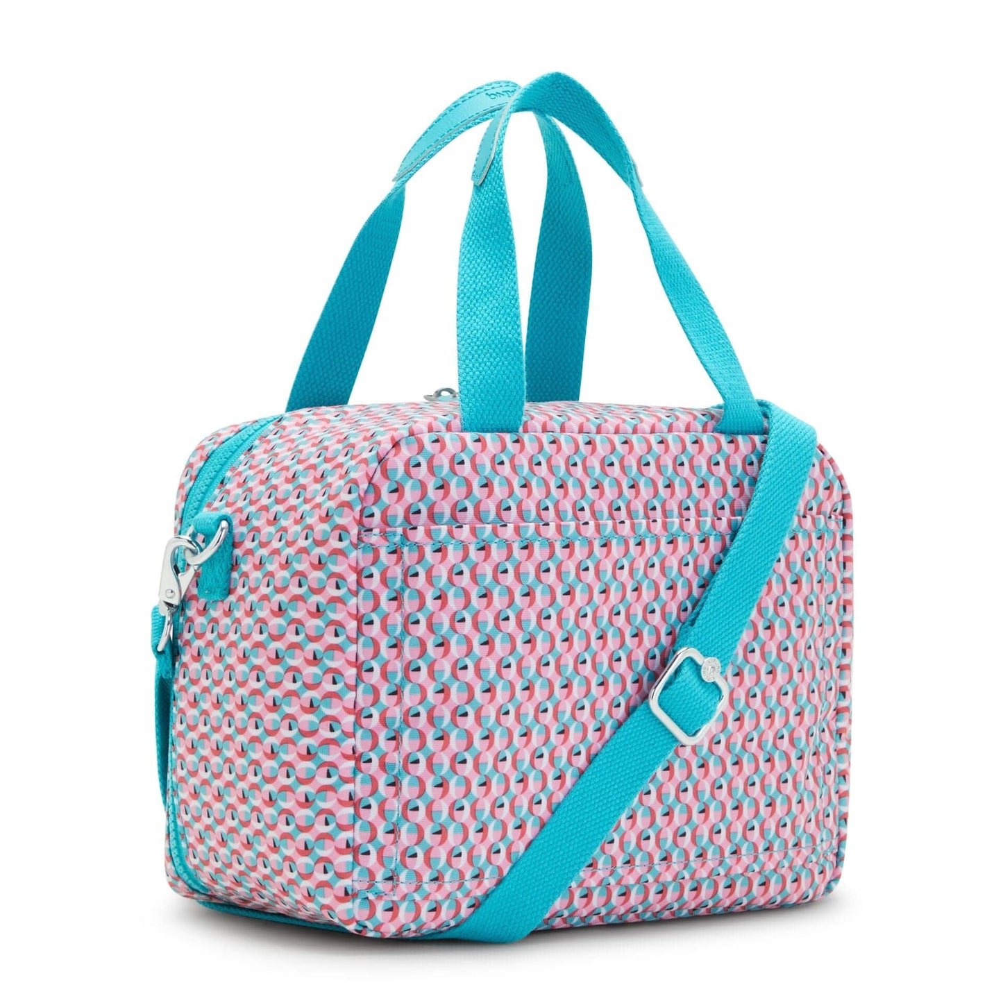 KIPLING-Miyo-صندوق غداء كبير (مع جراب عربة)-Poppy Geo-I2989-V64