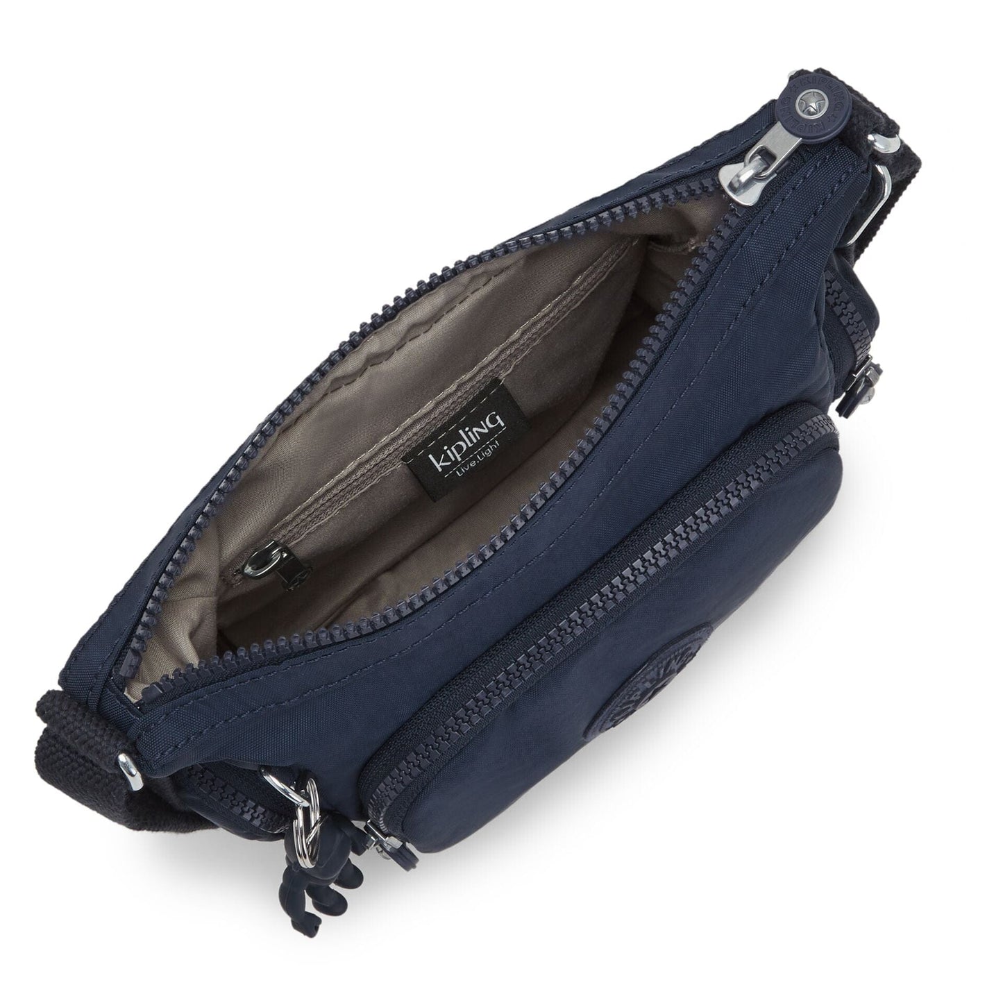 KIPLING-Gabbie Mini-Small crossbody-Blue Bleu 2-I3057-96V
