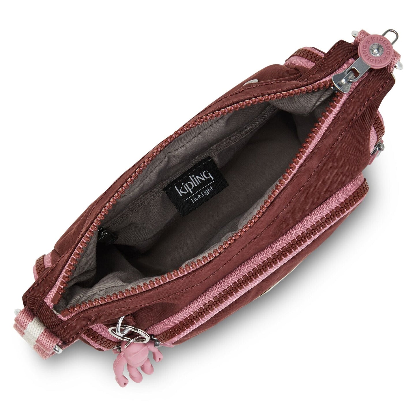 حقيبة KIPLING-Gabbie Mini-Small crossbody-Mahogany Bl-I3057-Z00