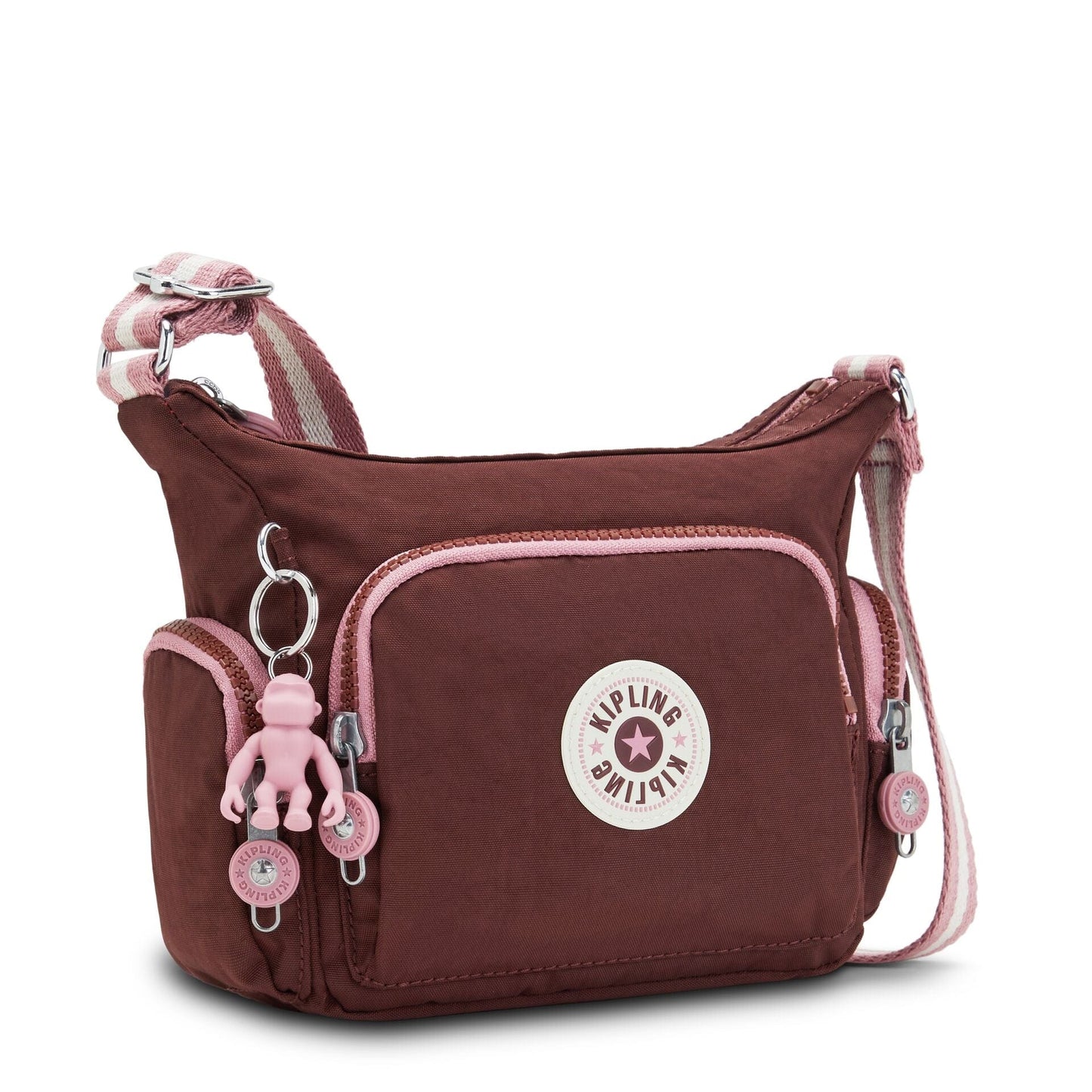 حقيبة KIPLING-Gabbie Mini-Small crossbody-Mahogany Bl-I3057-Z00
